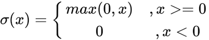 ReLU equation